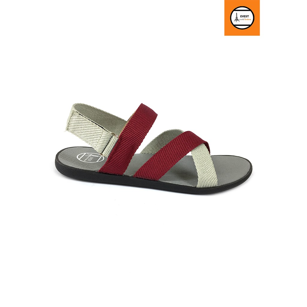 Giày sandal quai chéo Evest A246