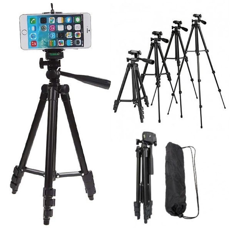 Giá Đỡ Chụp Ảnh 3 Chân Cho Điện Thoại - Tripod Hỗ Trợ Chụp Ảnh Quay Video