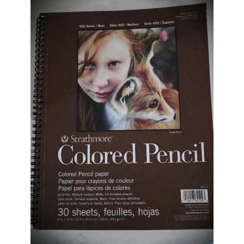 |Order| Sổ vẽ màu chì Strathmore 400 Series Colored Pencil