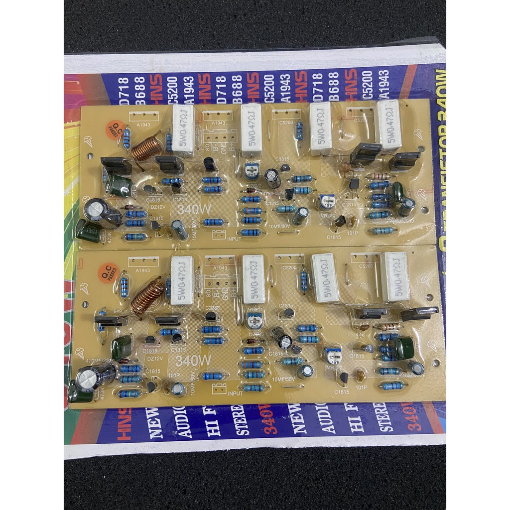 Mạch công suất amply 8 sò giá rẻ