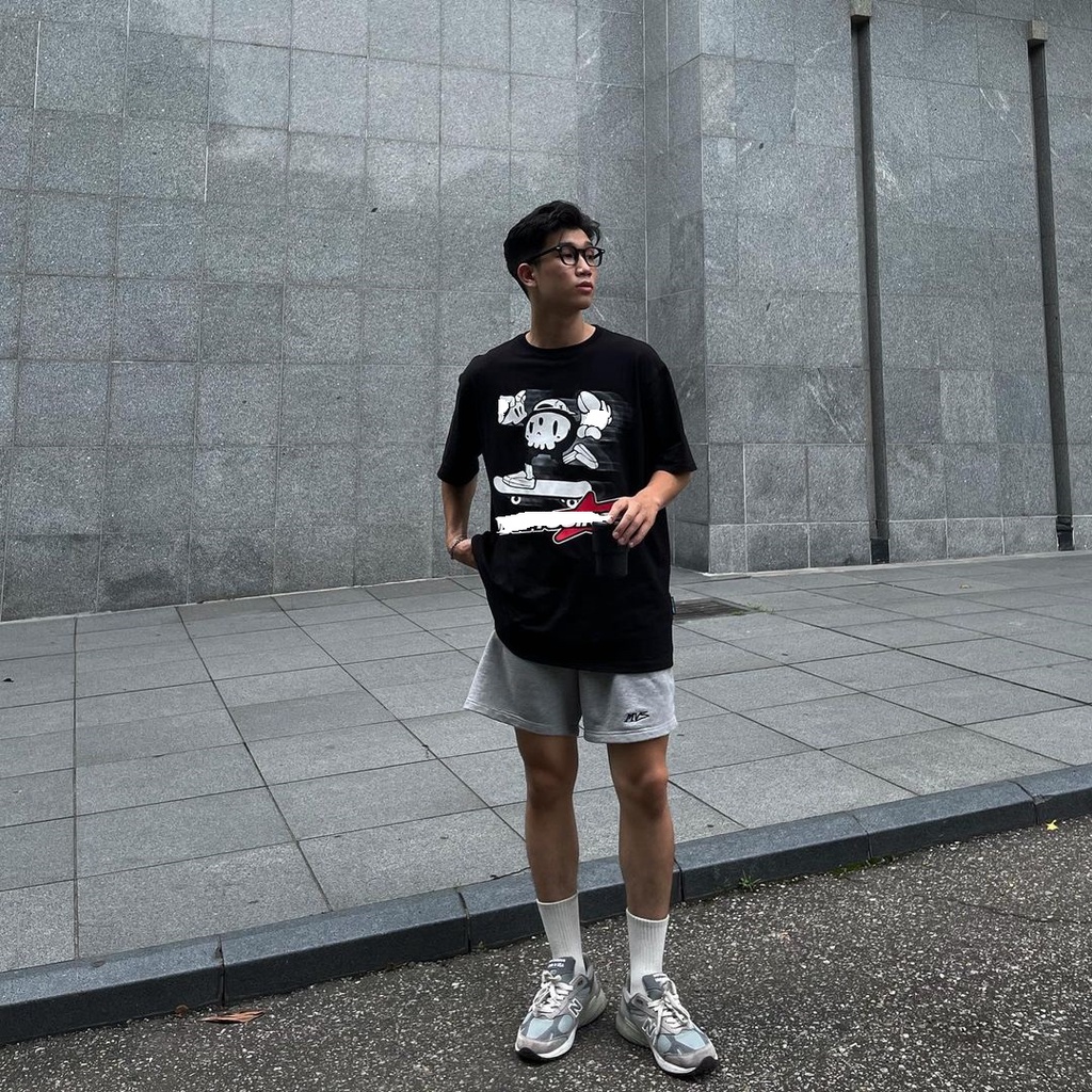 Áo Thun Tay Lỡ Nam nữ Dico B&F Print Unisex Kuns2
