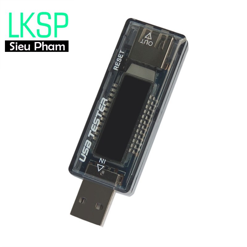 USB Tester Đo Dòng Áp Dung Lượng KWS-V21