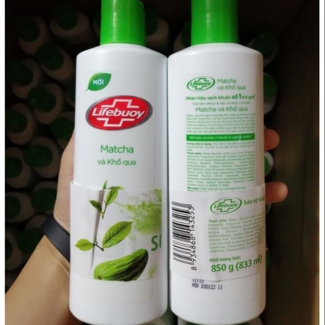 Sữa tắm Lifebuoy Matcha Khổ Qua 200g(hàng km)