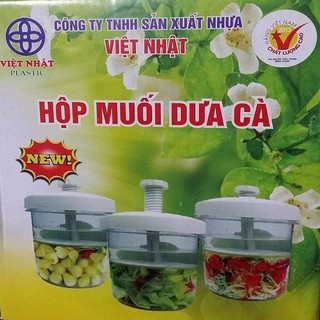 Bộ dụng cụ muối dưa cà Việt Nhật