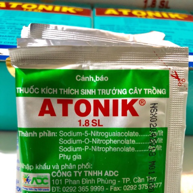 Thuốc kích thích sinh trưởng cây trồng ATONIK (gói 10ml)