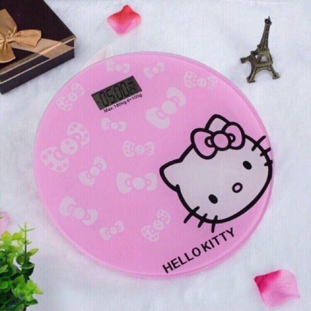 Cân điện tử kitty tròn