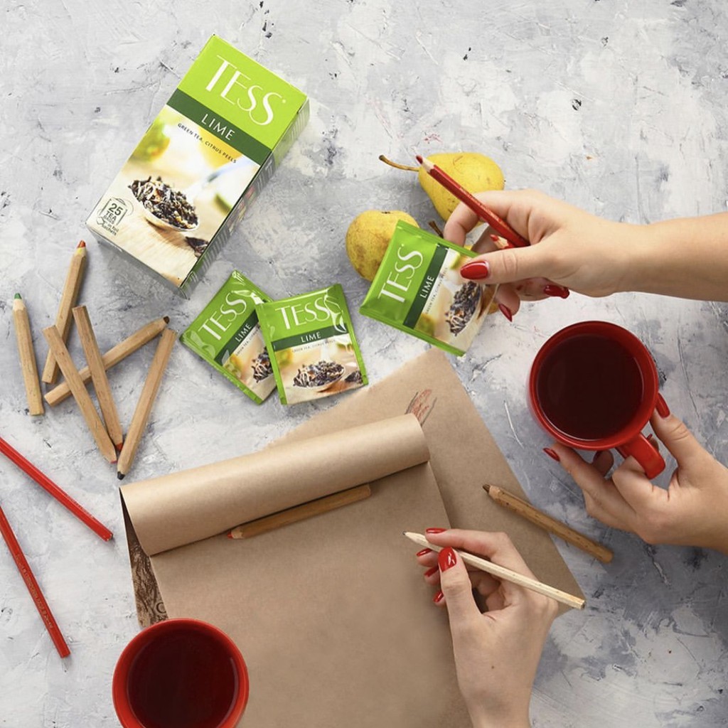 Trà hoa quả TESS PLEASURE/ FLAME/ EARL GREY