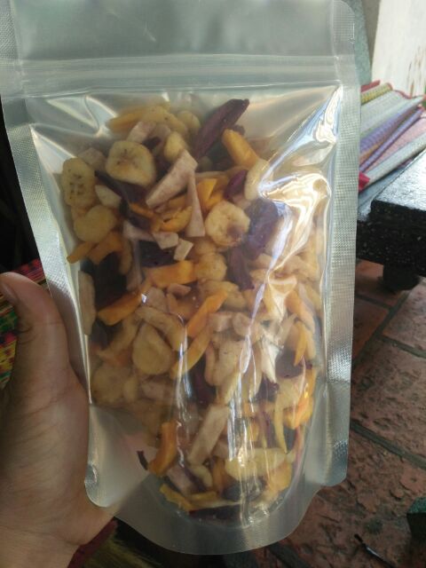 Combo:10túi trái cây sấy vụn giòn thơm