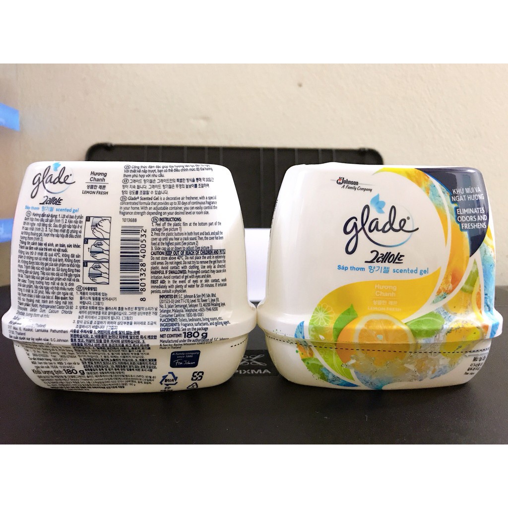Sáp thơm Glade hương chanh 180g