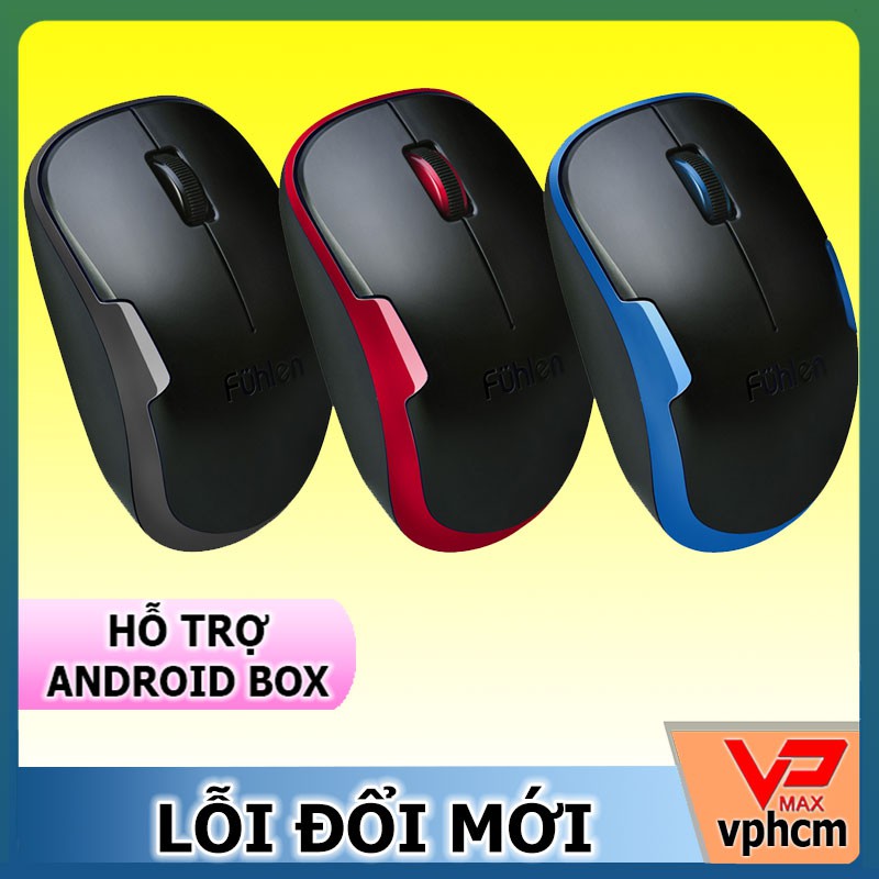 Chuột không dây cao cấp Fuhlen A06G/ Lapop/Rimax Lazer siêu đẹp dùng văn phòng hỗ trợ android box | WebRaoVat - webraovat.net.vn