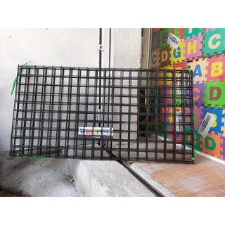 BÁN SỈ lưới sắt sơn tĩnh điện 50x100cm, dày 2.5li, ô 5cm mầu đen