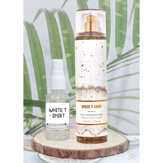 White T-shirt - Xịt thơm toàn thân body mist Bath & Body Works - Mùi mát