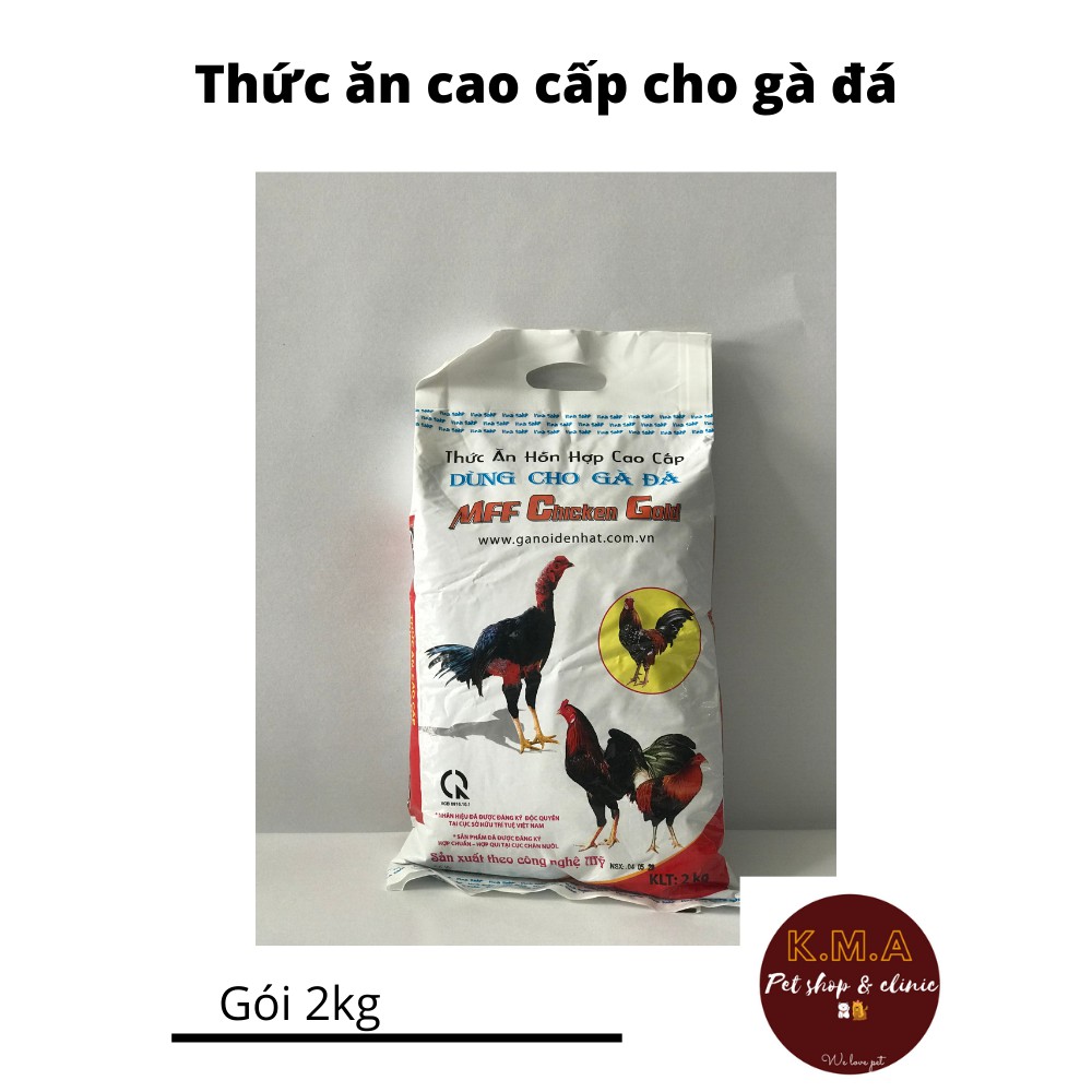 Thức ăn cao cấp dành cho gà đá - chicken gold gói 2kg