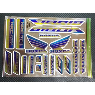 Bộ decal tem xe vario nổi