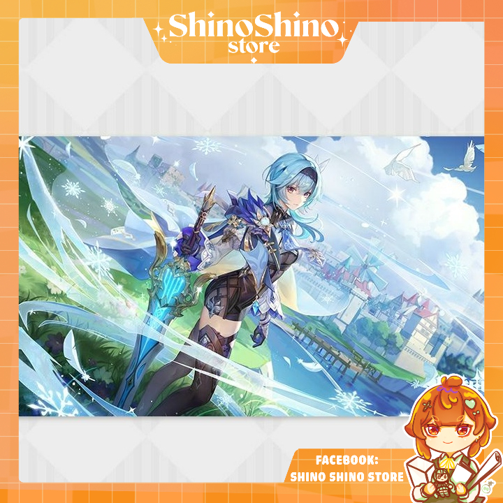 [có sẵn] thảm lót chuột bàn phím Genshin Impact chính hãng từ official shop