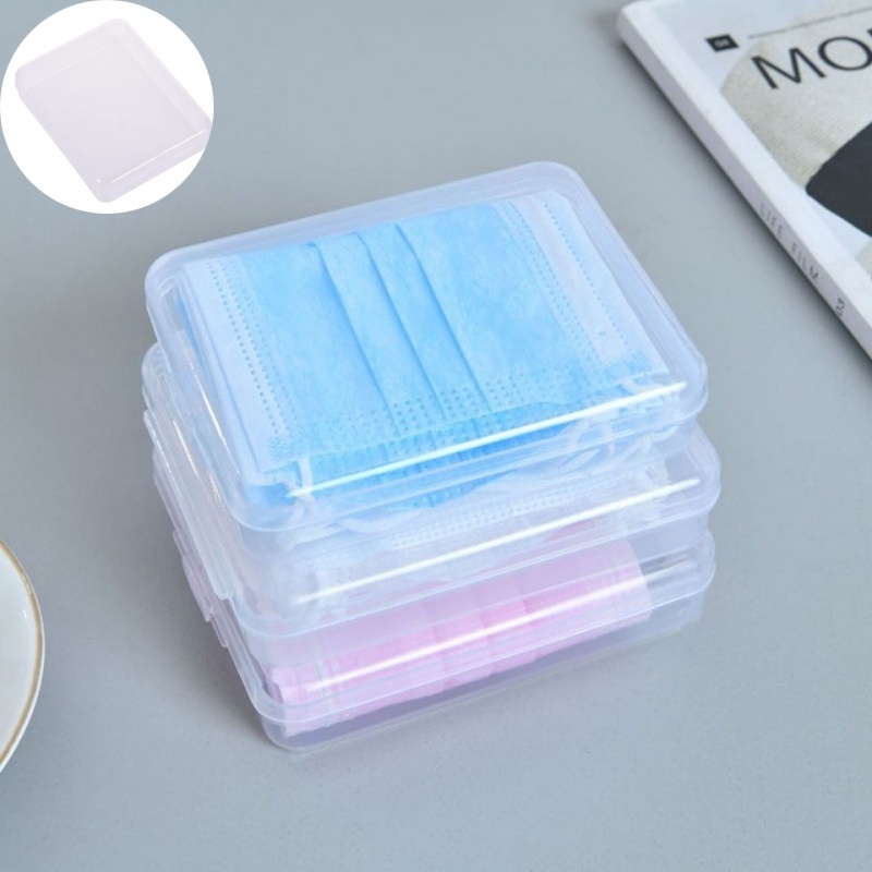 Hộp đựng hạt làm móng tay/ trang sức trong suốt nhỏ gọn tiện dụng