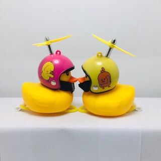 vịt đội nón bảo hiểm