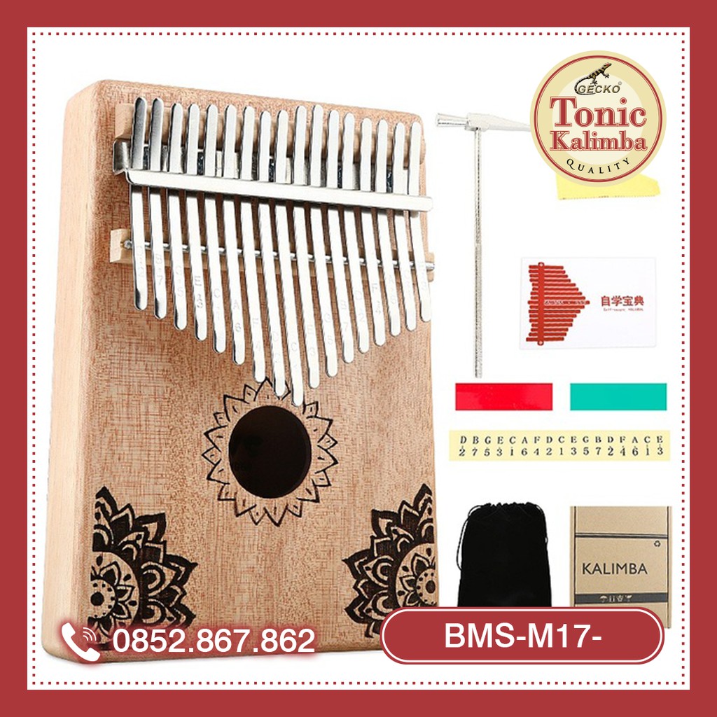 Đàn kalimba 17 phím BMS-M17- GECKO000068-002