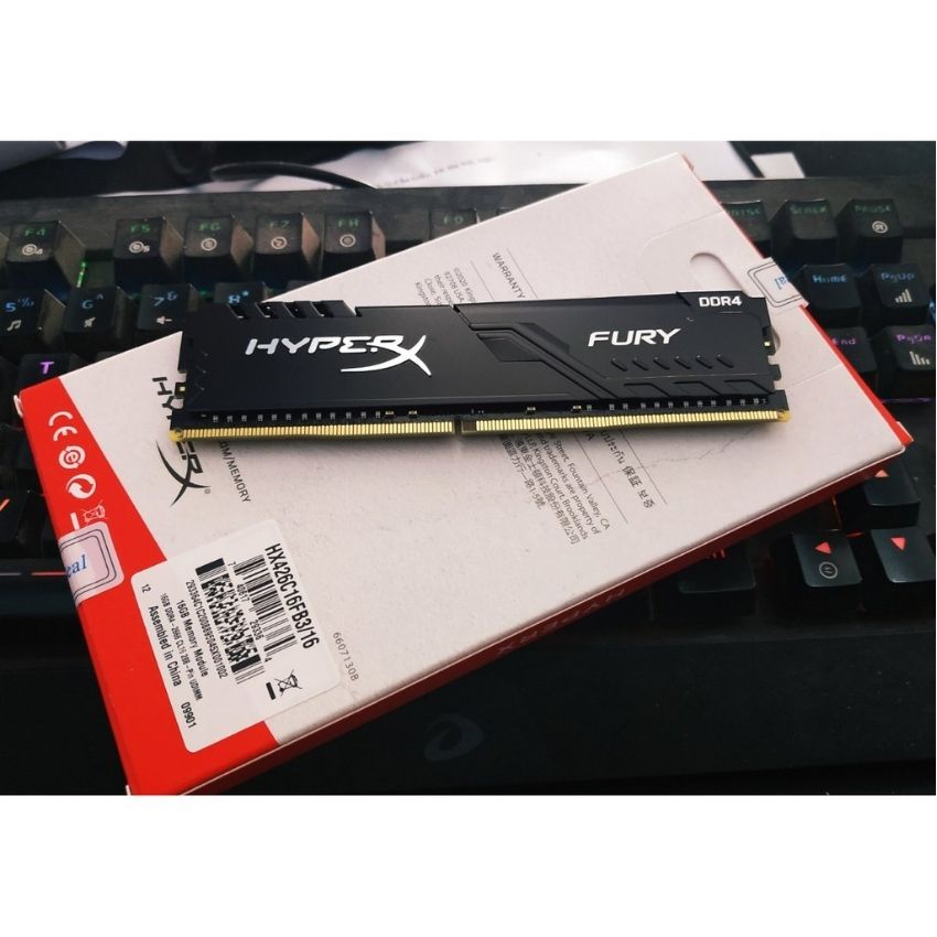 Bộ nhớ trong máy tính để bàn Kingston Fury Beast (KF426C16BB1/16) 16GB (1x16GB) - DDR4 2666MHz