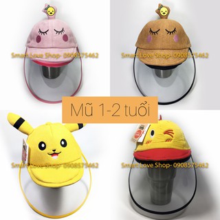 [AN TOÀN CHO BÉ] Mũ Nón Che Bụi Cho Bé 0-2 tuổi, Mũ Trẻ Em Đẹp- Vòng đầu 43-48cm, phù hợp bé 7kg - 17kg ADOR MART