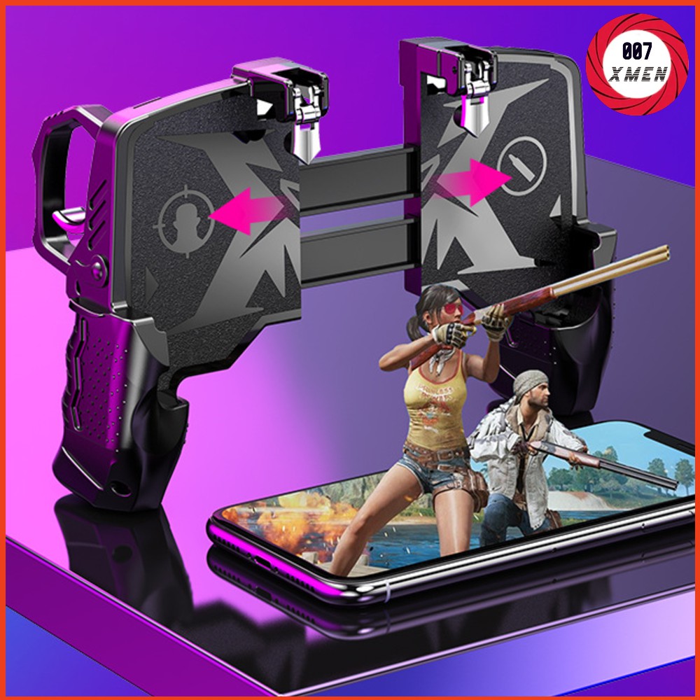 [ FREE SHIP ] Tay cầm chơi game pubg K21 - kèm nút bấm cho game PUBG, ROS, Free Fire TC007