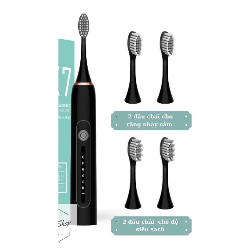 Đầu bàn chải điện SONIC X7, Công nghệ châu âu