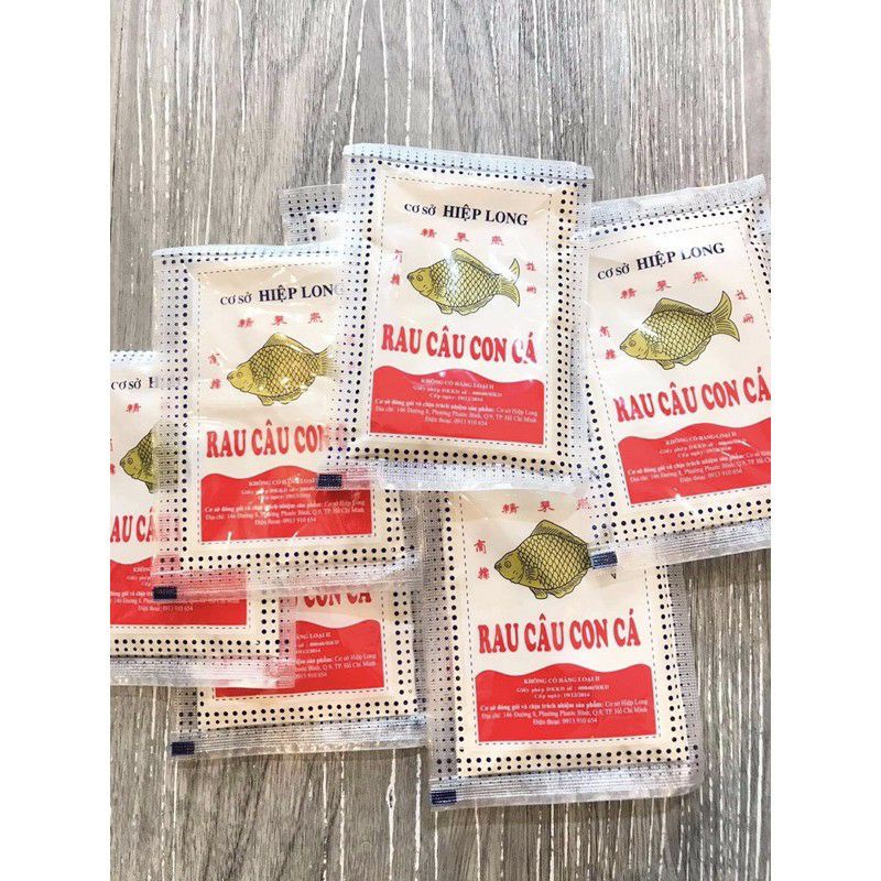 Rau câu con cá hiệp long
