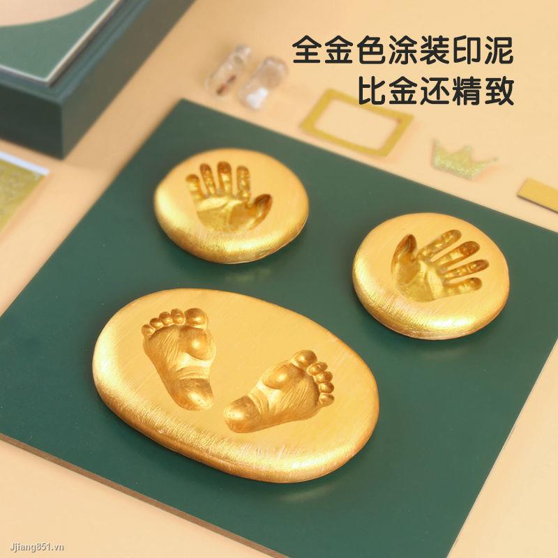 Khung Ảnh In Dấu Chân Tay Em Bé Sơ Sinh Toàn Bộ Bàn Chân