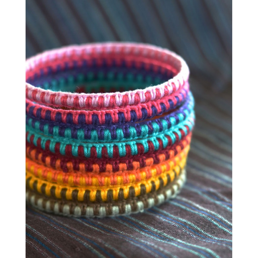 Vòng tay vòng chân may mắn - Wendy - Friendship bracelet - double nodes-Vòng tay tình bạn - handmade DIY