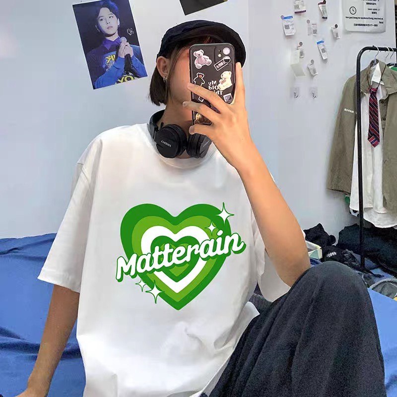 [HÀNG HÈ, KÈM QUÀ XINH] ÁO THUN, ÁO PHÔNG NAM NỮ TIM XANH THẬT MỚI LẠ TEENS FASHION