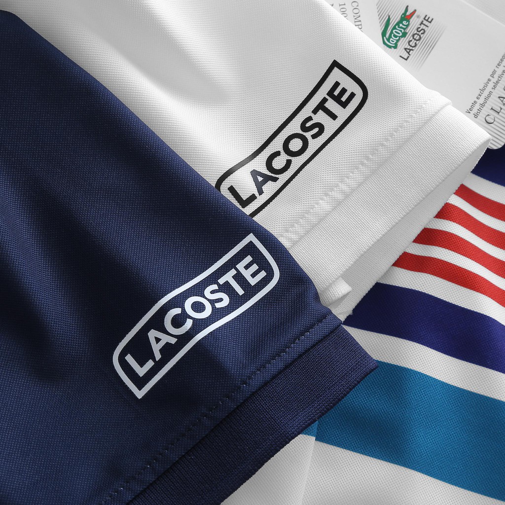 [ẢNH THẬT] Áo phông Lacoste chất cotton cá sấu