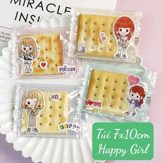 túi cookie  7x10 tập 100 chiếc