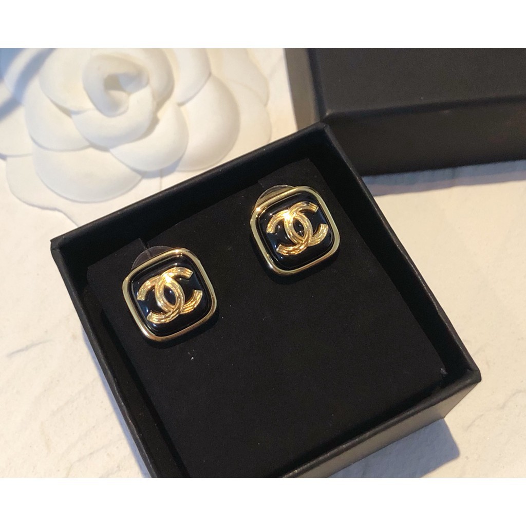 Bông Tai Hình Vuông Phong Cách Cổ Điển Vintage Thời Trang Cho Nữ