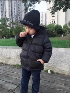 Áo Phao Bé Trai Siêu Nhẹ Đen Old Navy
