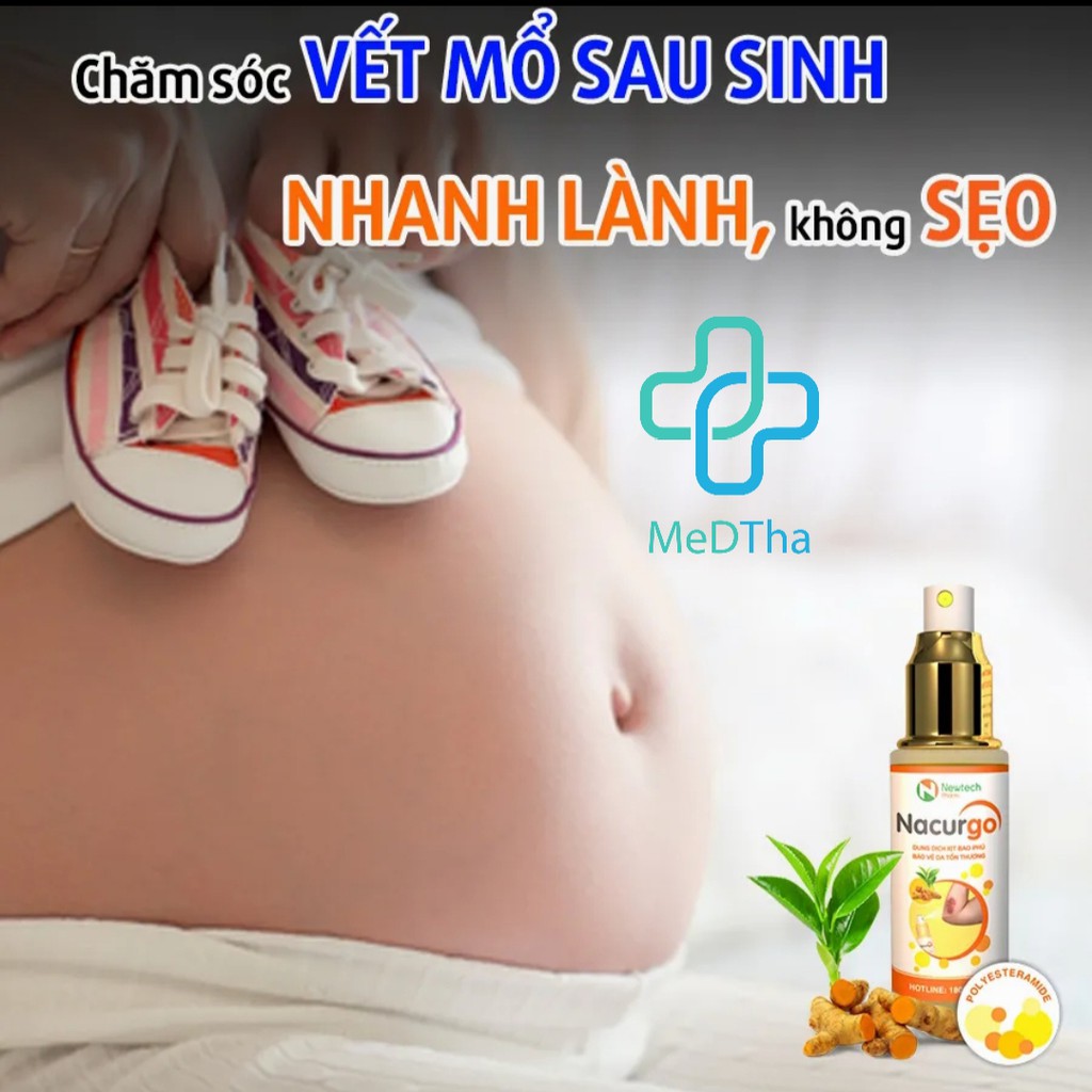 Xịt vết thương nacurgo - bảo vệ da, tái tạo da, rửa vết thương - ảnh sản phẩm 6