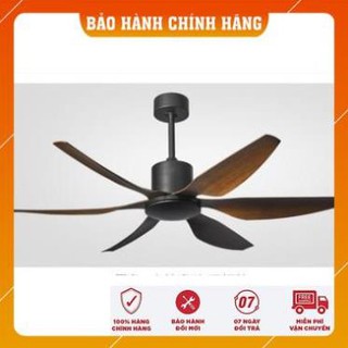 Quạt Trần Đèn - Quạt Đèn - Quạt Trần Trang Trí Phòng Khách 6 Cánh