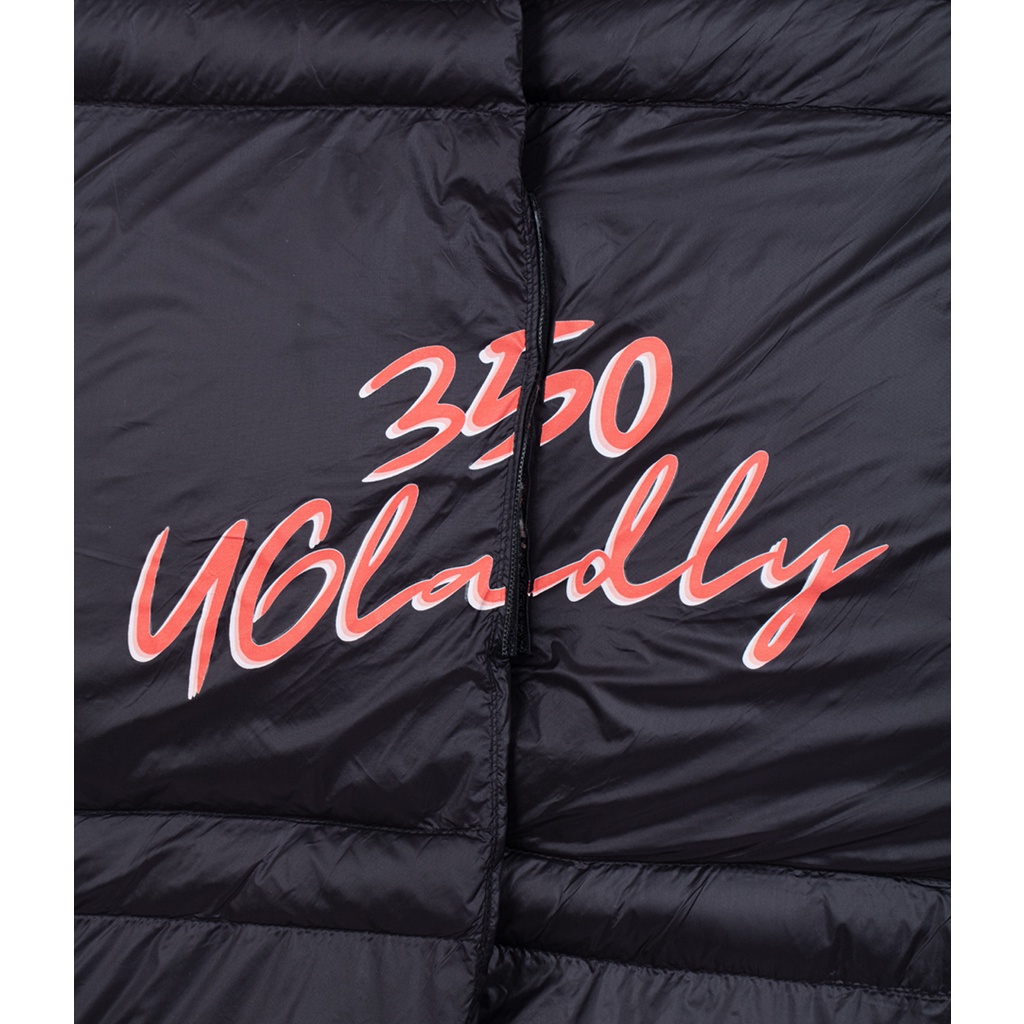 Áo Phao Vest 350UGladly LOGO màu đen