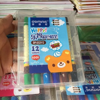 Bút sáp vặn 12 màu loại hộp