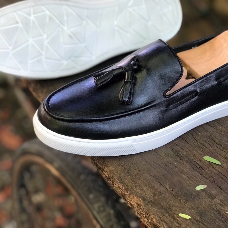 Giày slipon nam Da bò mềm cao cấp - Mã SI03 ( Bảo hành 12 tháng - Ảnh và video độc quyền )
