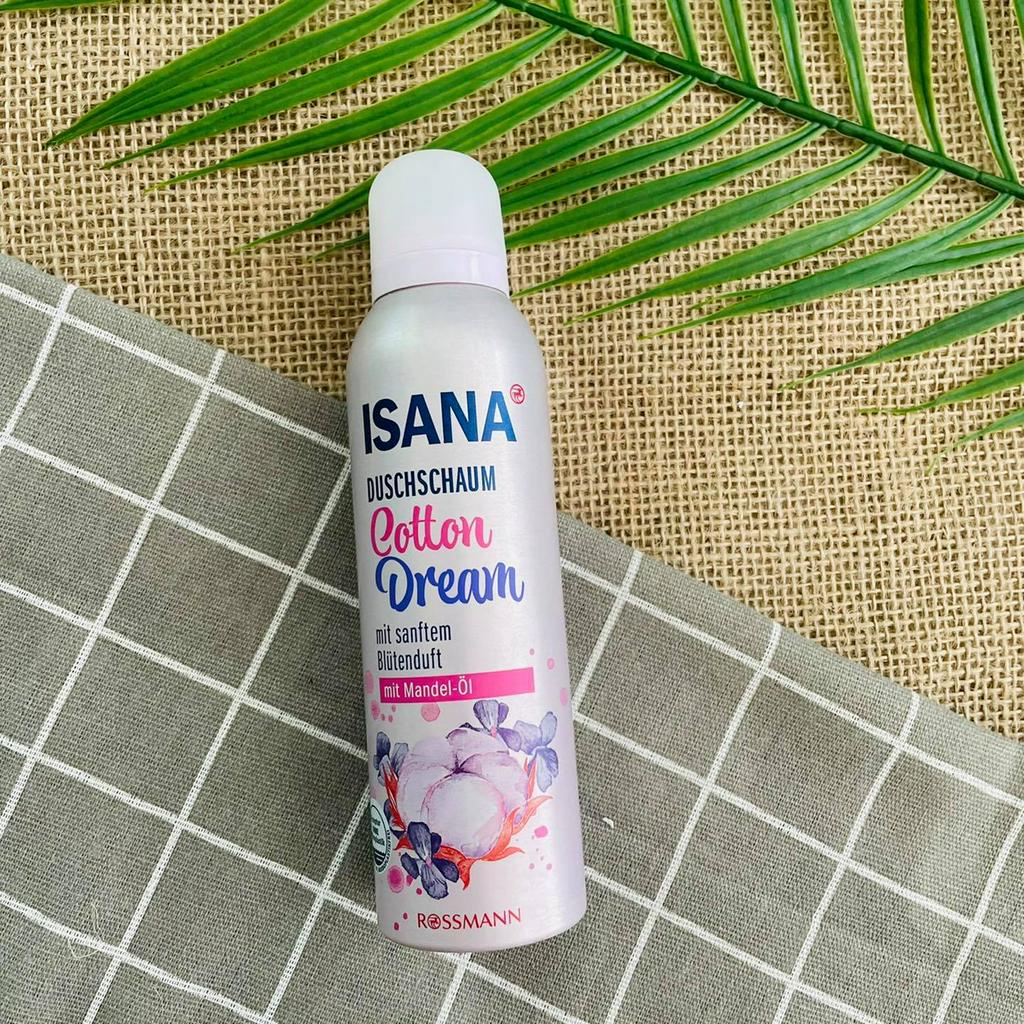 Sữa tắm bọt Isana Cotton Dream (200ml)