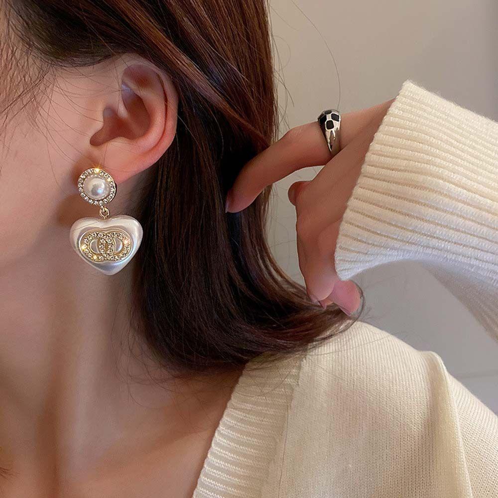 Bông Tai Hình Trái Tim Thiết Kế Tối Giản Ngọt Ngào Cho|Vòng cổ Choker Phong Cách Hàn Quốc Cho Nữ