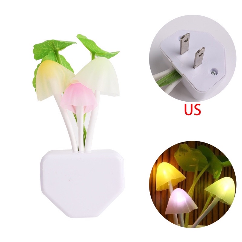 Đèn Ngủ Hình Nấm Dễ Thương