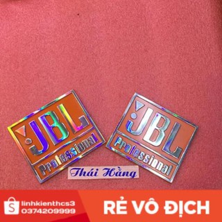 Tem cho loa JBL màu cam giá cho 1 đôi