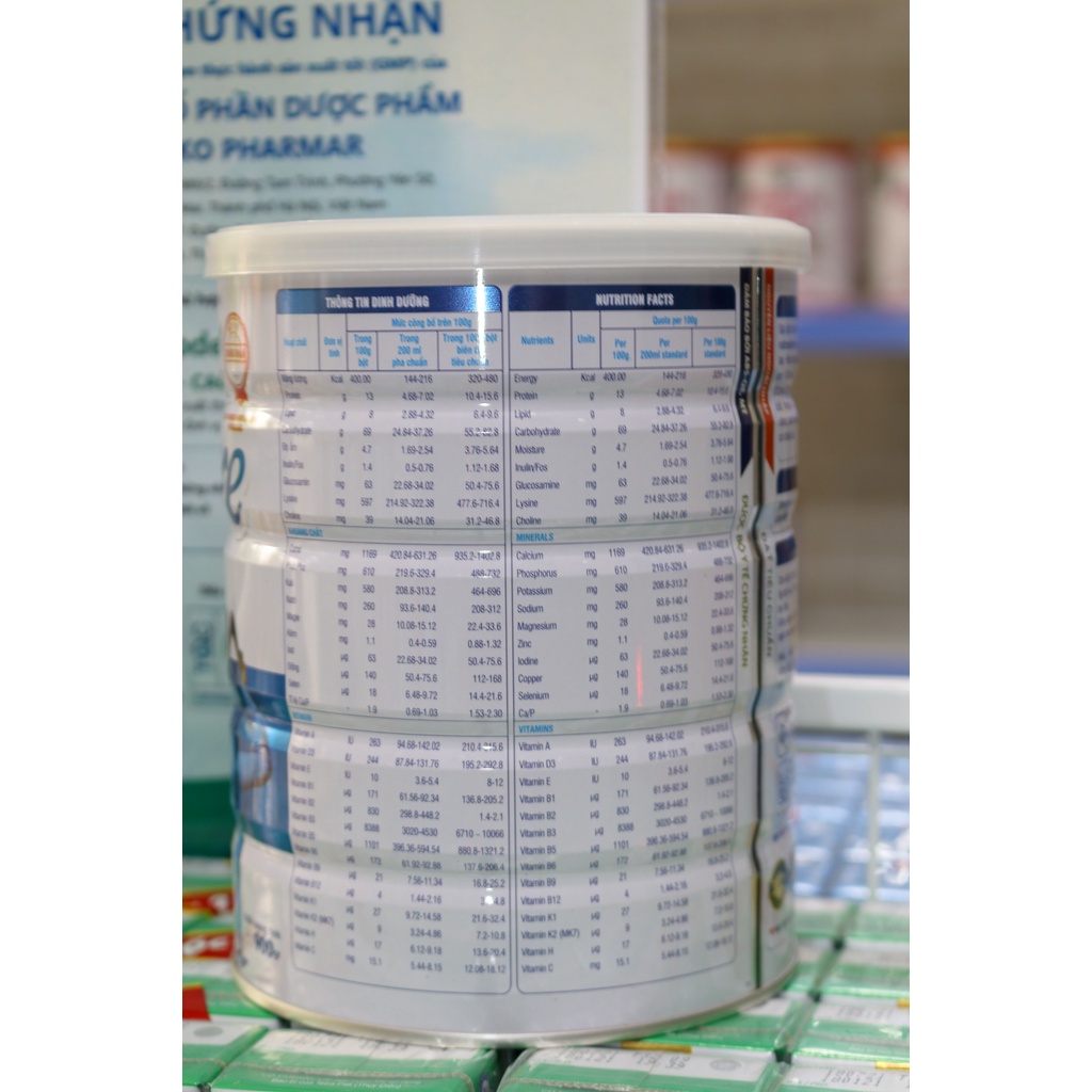 Sữa bột OraCare xương khớp 900g
