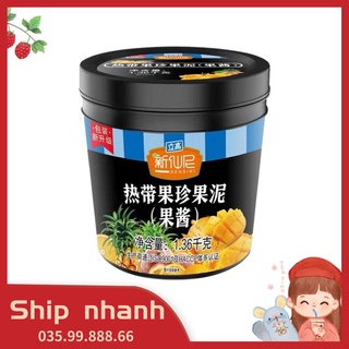 Sốt Hoa Quả Nhiệt Đới Sensini 1,3kg mứt trà trà cây