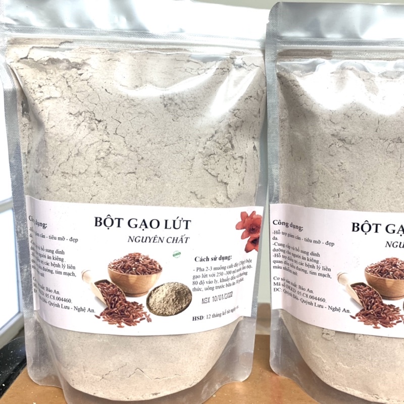 Bột gạo lứt giảm cân ăn kiêng gói 1kg