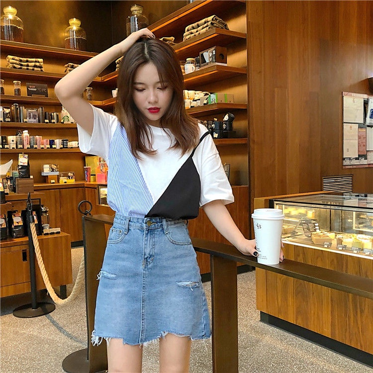 Áo Thun Tay Ngắn Phong Cách Hàn Quốc Dành Cho Nữ Áo phông Nữ TX-159