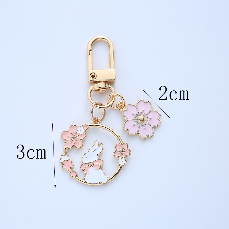 Móc khóa MISS ZOE tùy chọn kiểu dáng phong cách hoạt hình dễ thương