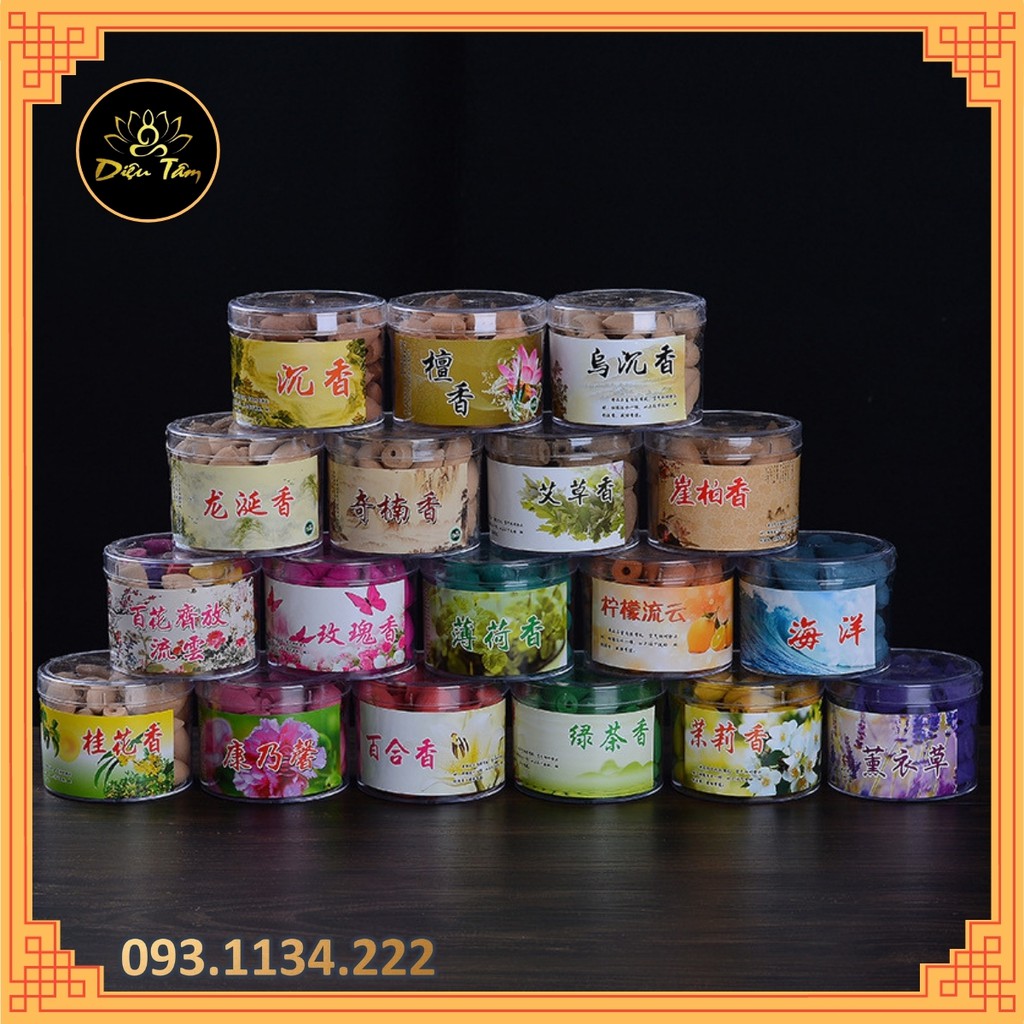 Nụ trầm hương -( 1 hộp 45 nụ trầm) combo 3 hộp trầm