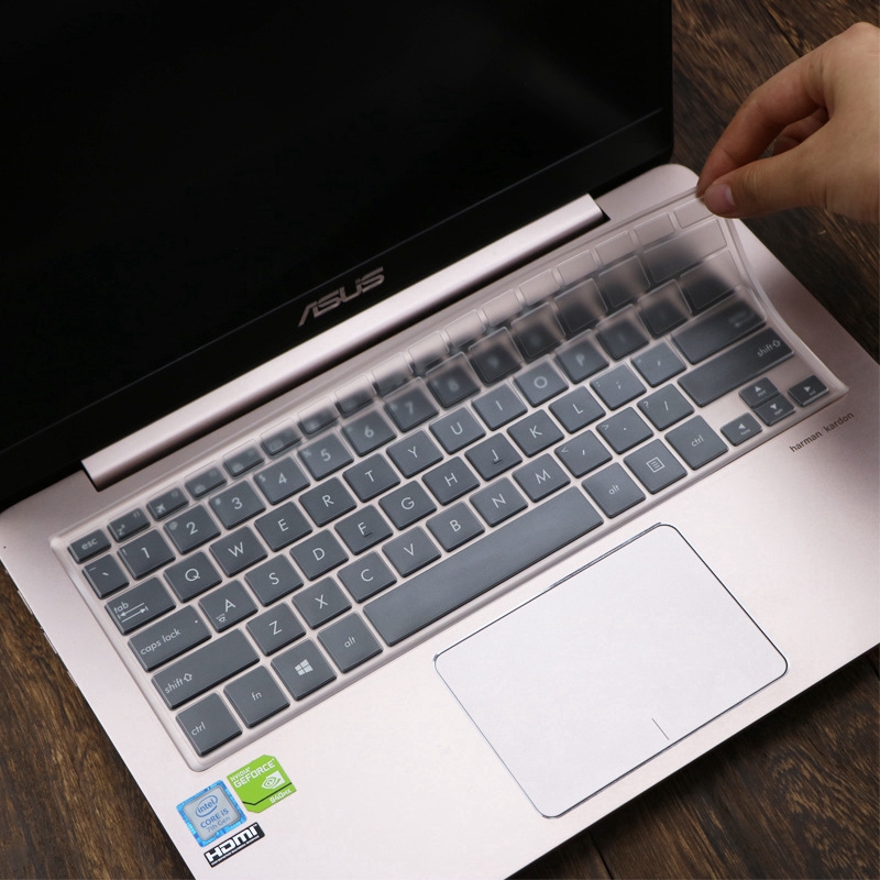 Miếng Dán Bàn Phím Silicon Mềm Siêu Mỏng Cho Asus Zenbook U4100Uq / Ux / Rx410 / Uqk A8250 14inch
